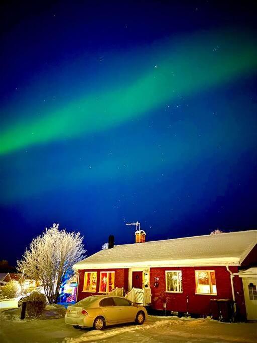 Egen Modern Mysig Laegenhet Daire Kiruna Dış mekan fotoğraf