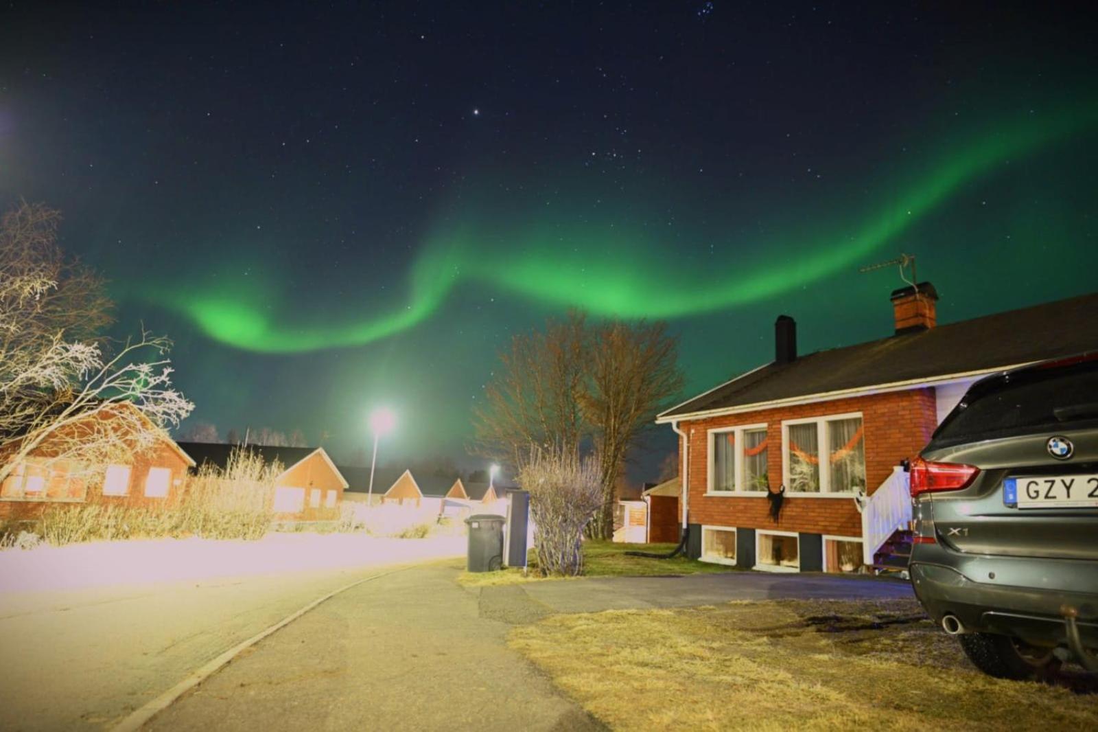 Egen Modern Mysig Laegenhet Daire Kiruna Dış mekan fotoğraf